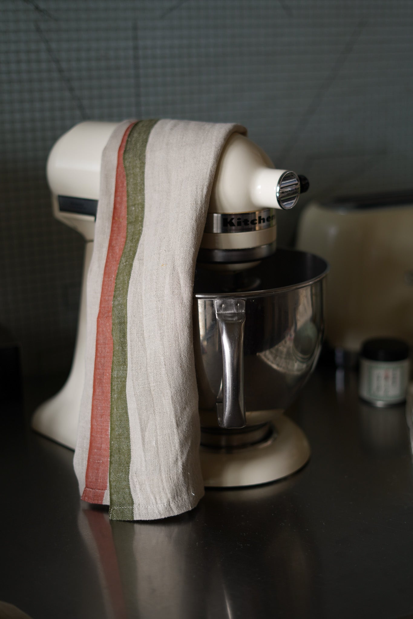 Tea Towel - Selvedge Stripe Linen