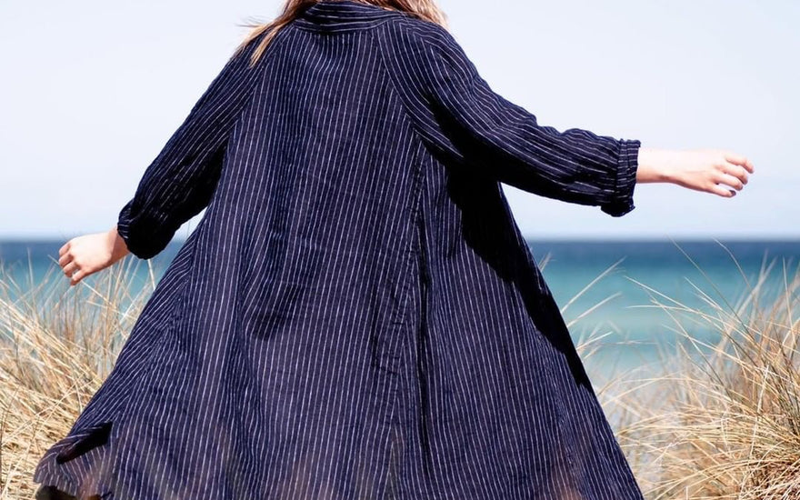 Claire Goldsworthy from the Fashion Advocate "Amongst the bees, in this outfit, there was nothing I could do but soak it all up and smile."