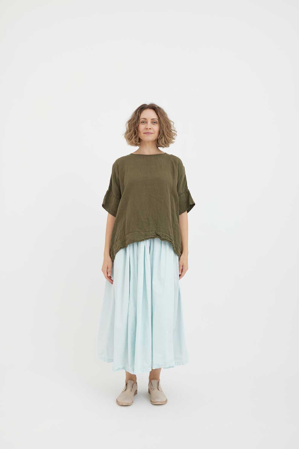 Avril T-Shirt - Light Linen