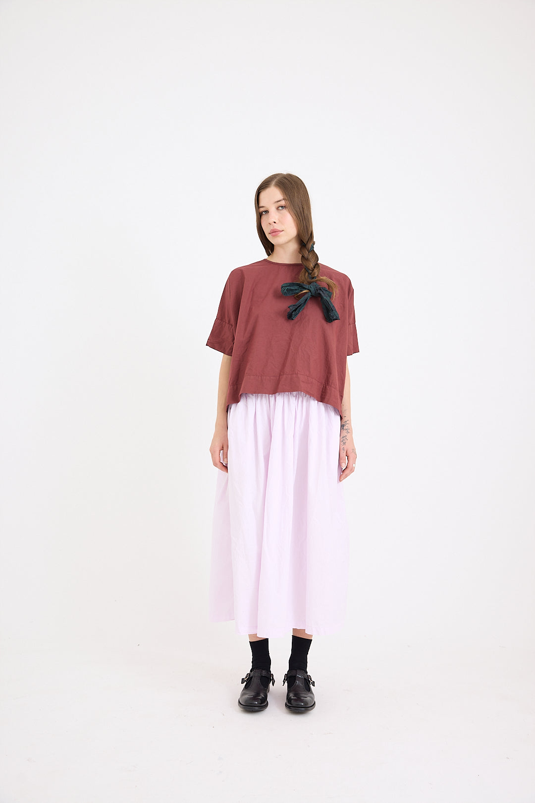 Avril T-Shirt - Cotton Poplin