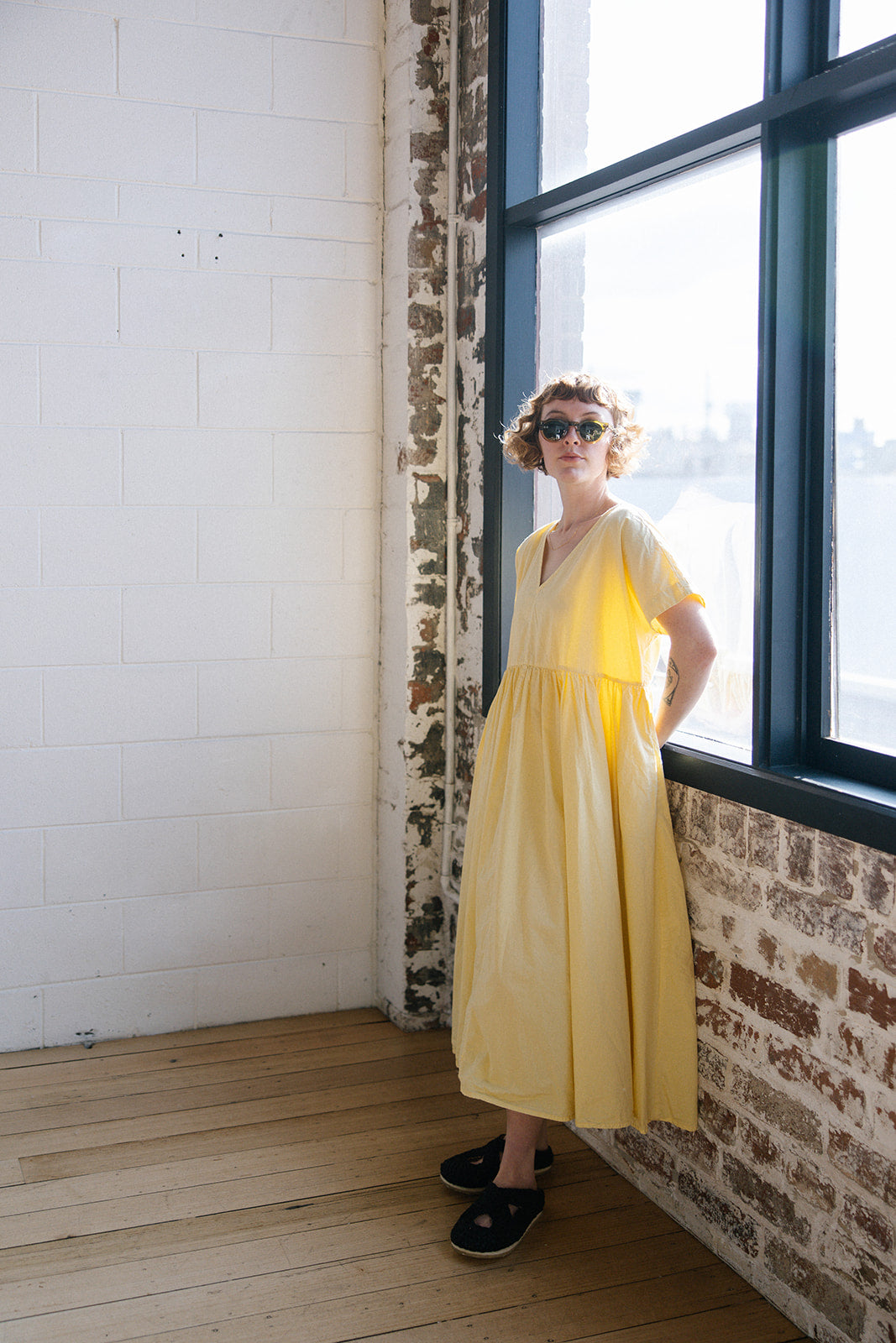 Flossie Dress - Cotton Poplin