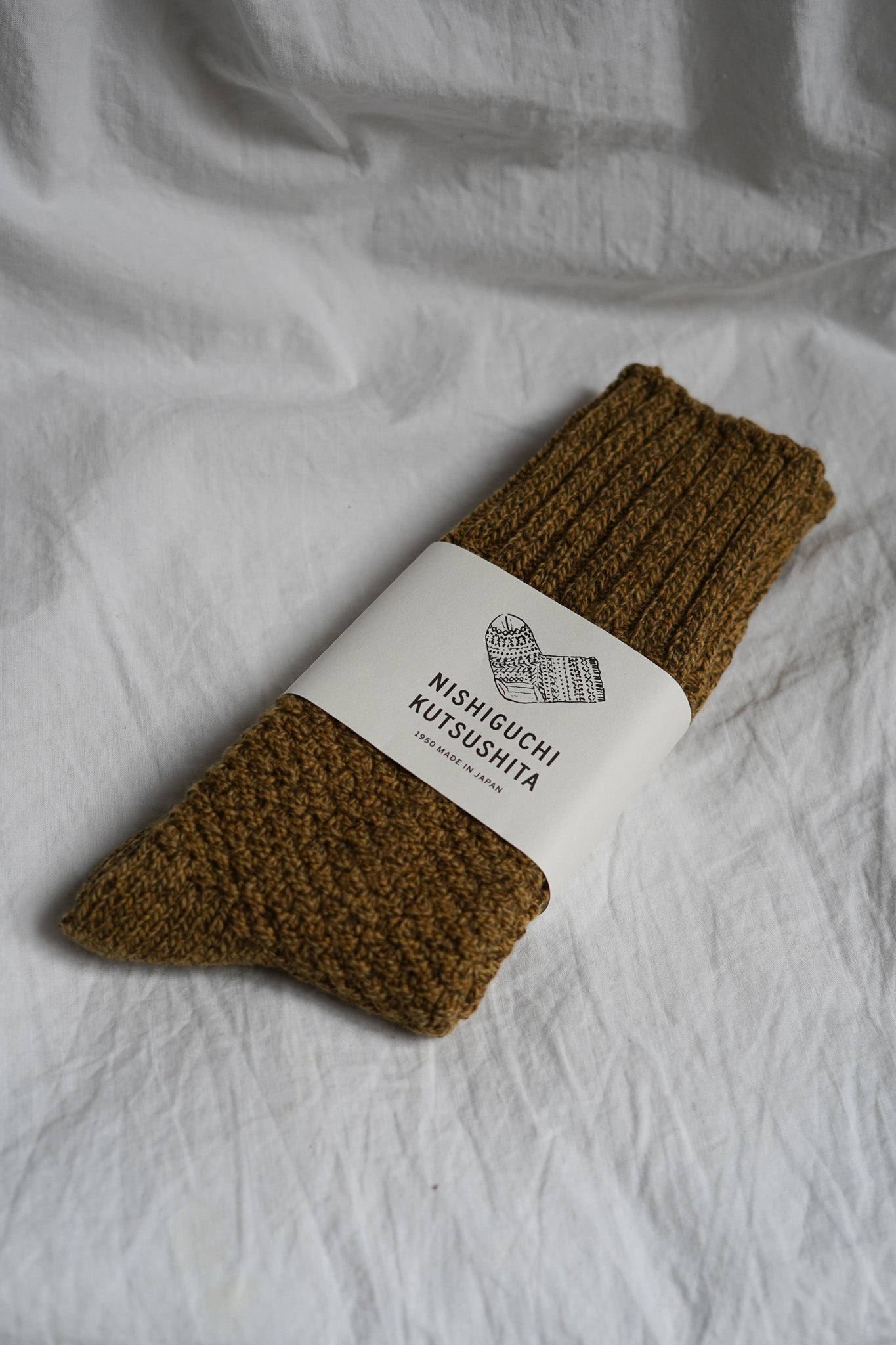 Nishiguchi Kutsushita - Wool Cotton Boot Socks