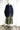 Emi Short Haori Jacket in Linen With Contrast Top Stitch