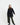 Francoise French Shirt Light Linen in Black 3