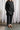 Francoise French Shirt Light Linen in Dark Seaweed