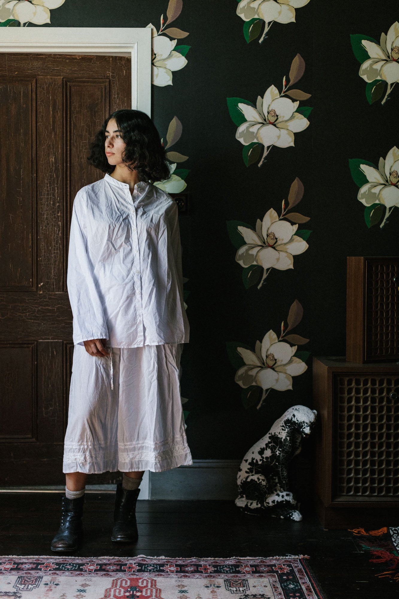Harriet Bloomers in Cotton Voile and Lace