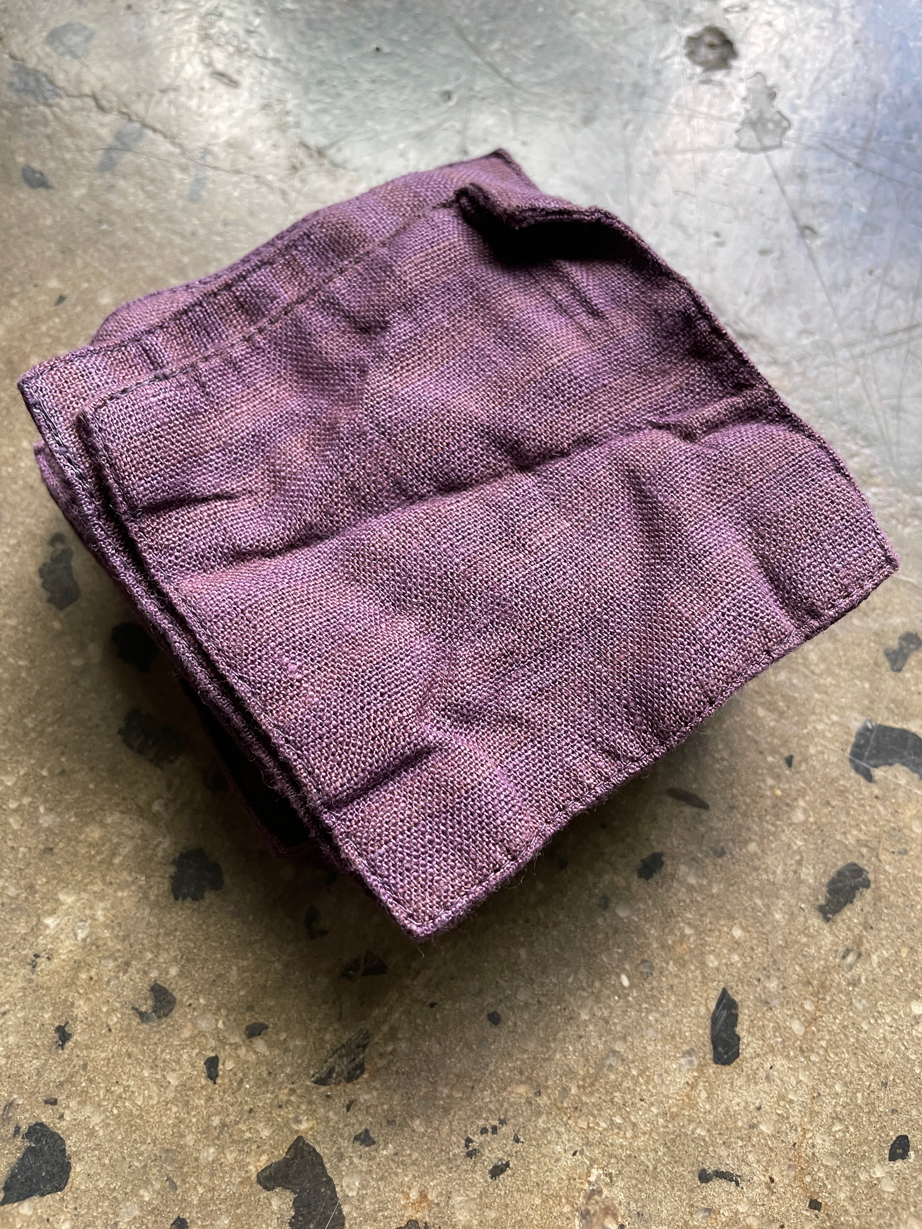 European Linen Coaster - Local Overdyes