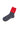 Memeri - Silk Ribbed Socks in Crimson Sunset