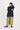 New Coal Miners Shirt in Soft Navy Viyella