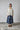 Anais Tailored Skirt - Antique Butterfly Print