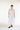 Dahlia Dress - White Stripe Cotton Voile