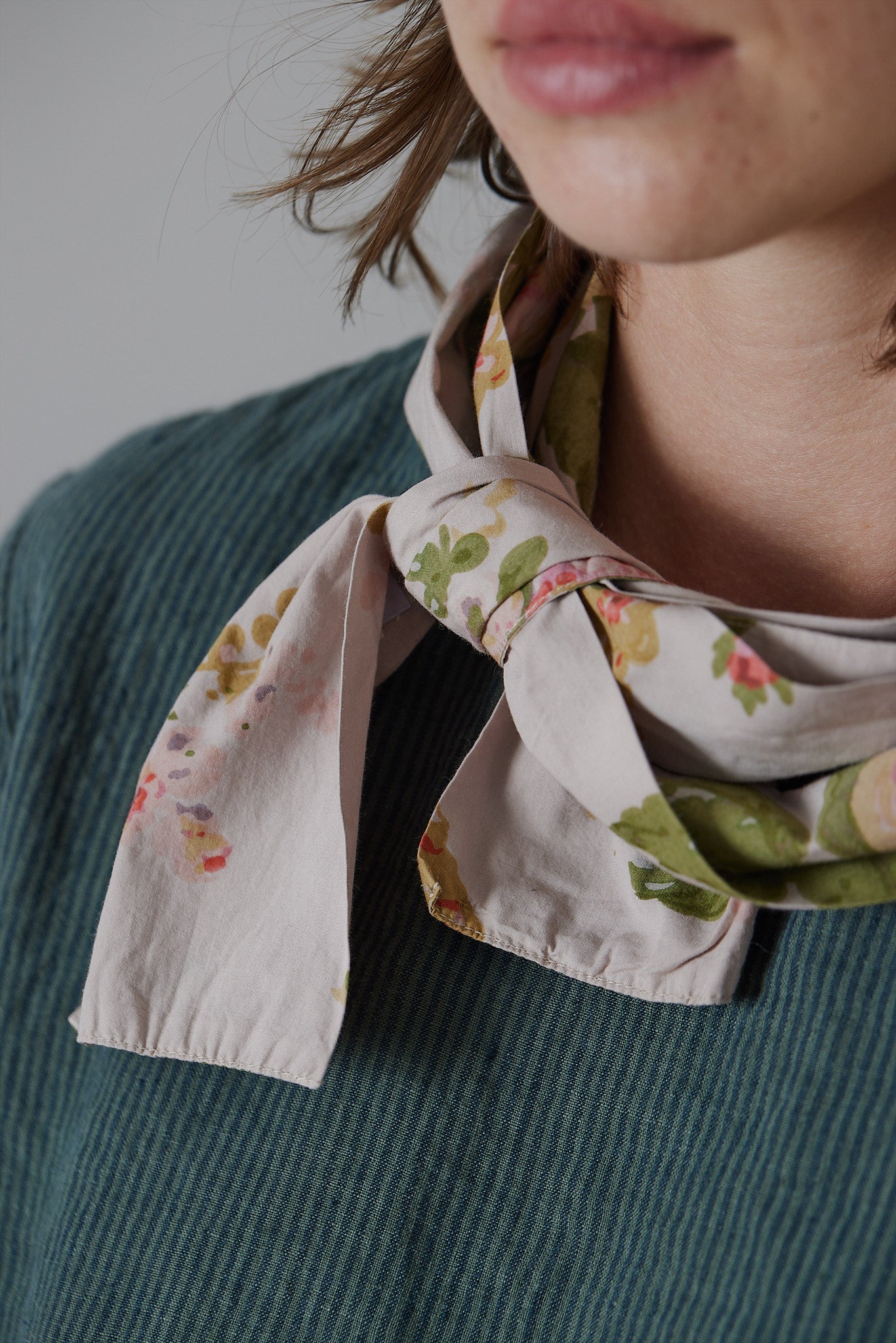 Cotton belt, waist-tie, Floral, Cottagecore. 