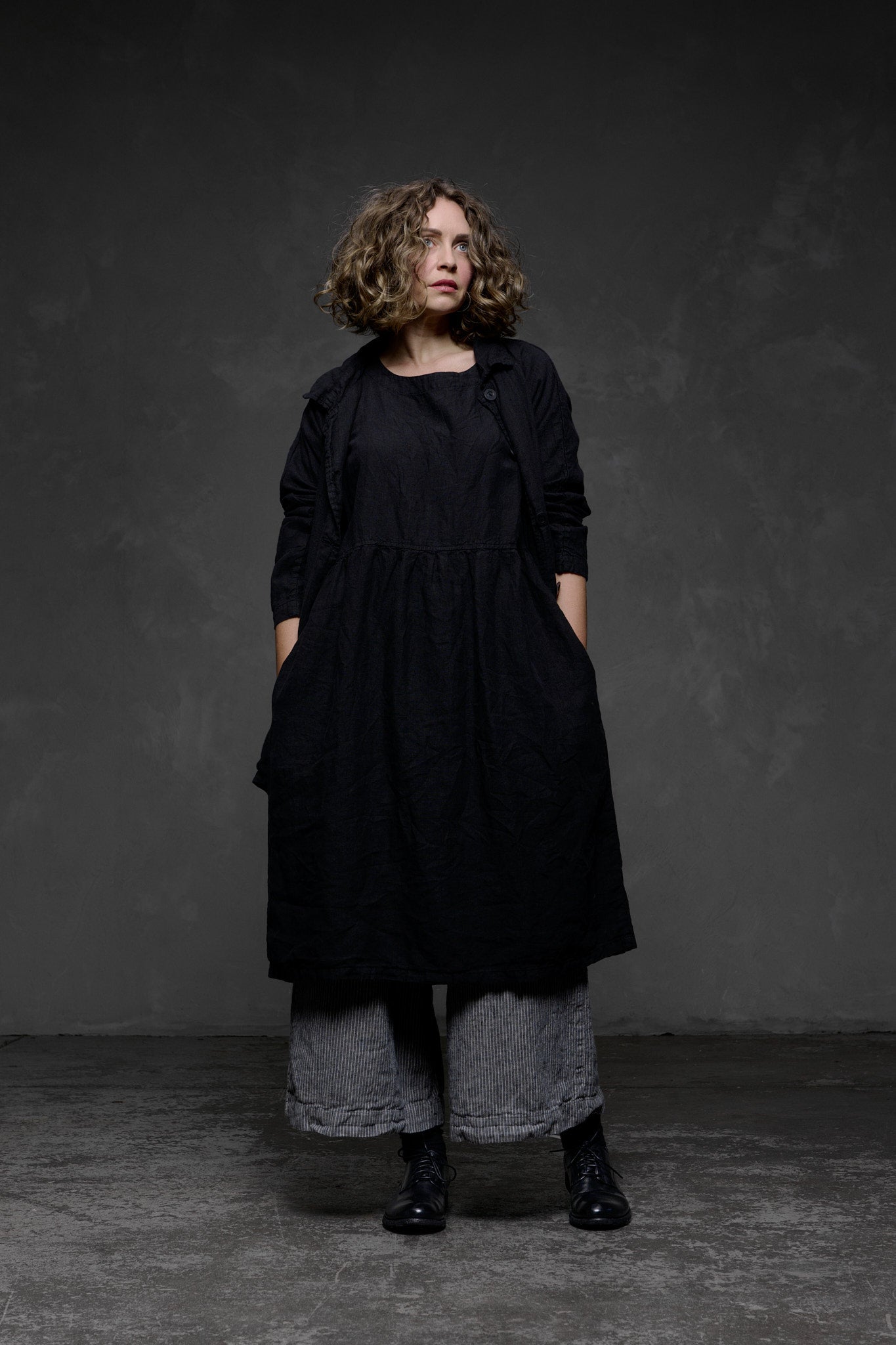 Charlie Dress - Light Weight Linen