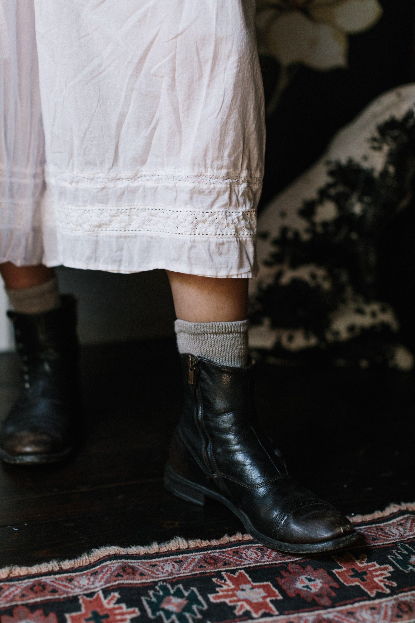 Harriet Bloomers in Cotton Voile and Lace