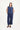 Anna Top in Blue Tartan Check Linen