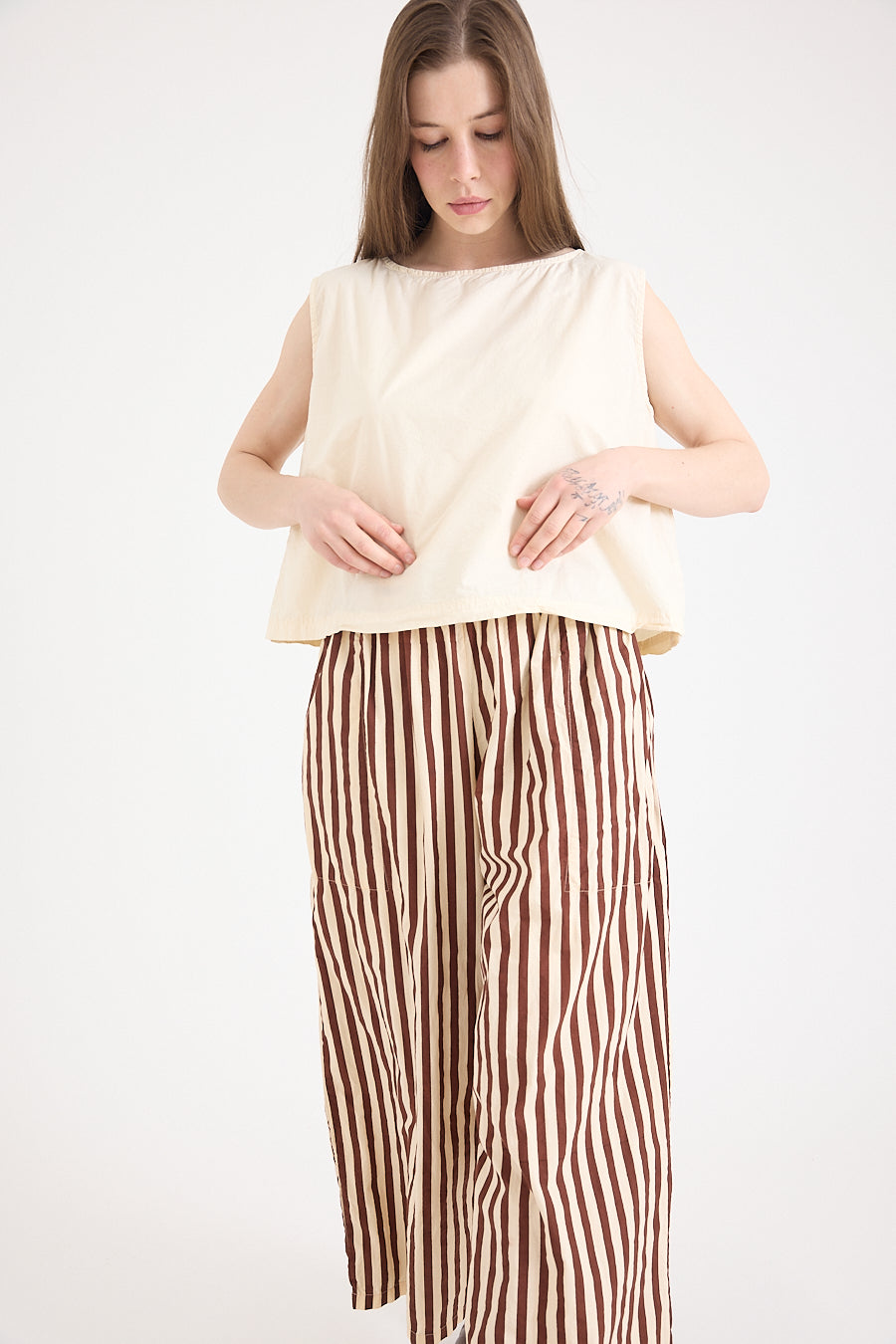 Anna Top in Cotton Poplin SS2526 Colours