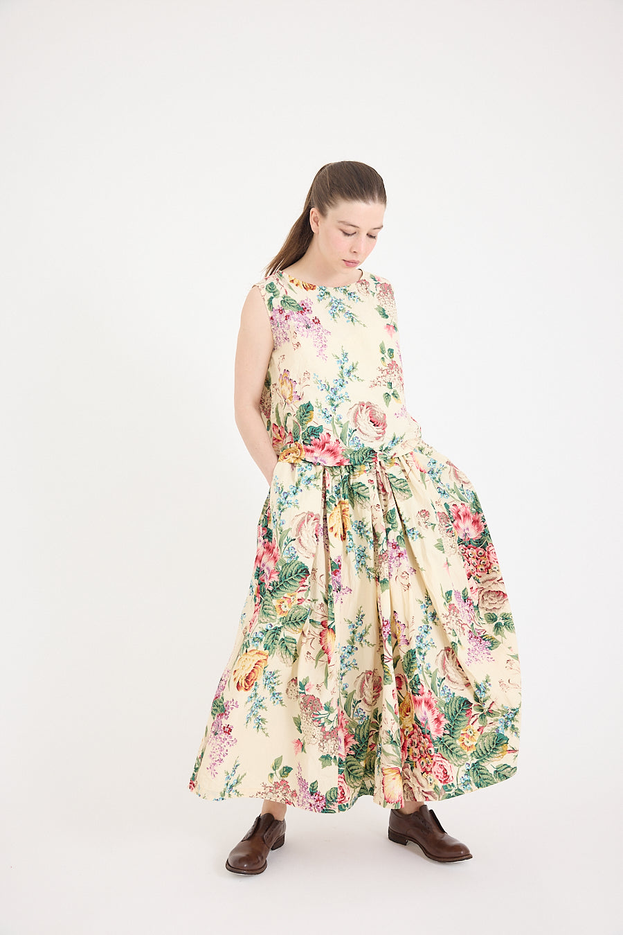 Ulla Skirt in Bouquet Print
