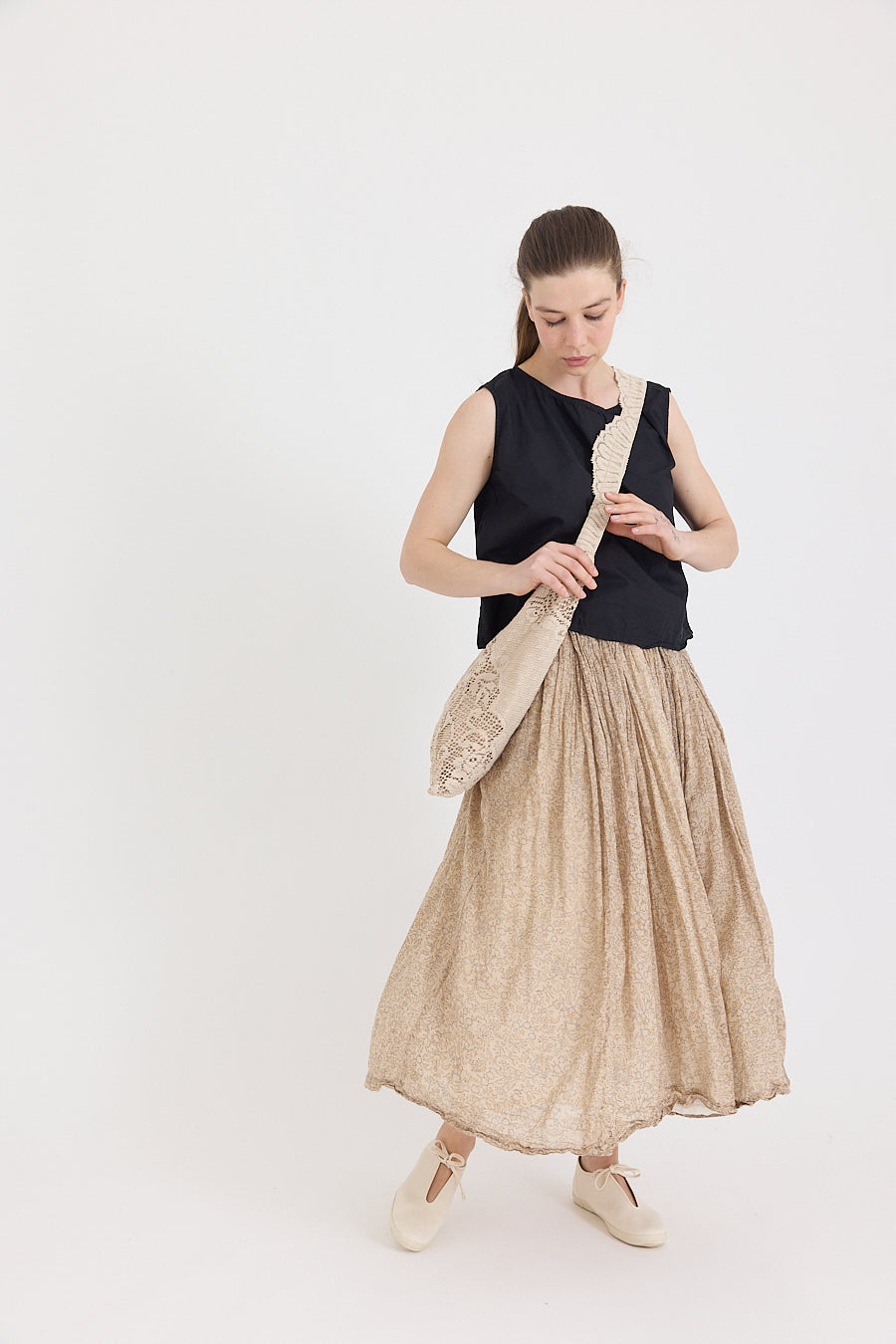 Azuma Shoulder Bag in Vintage lace
