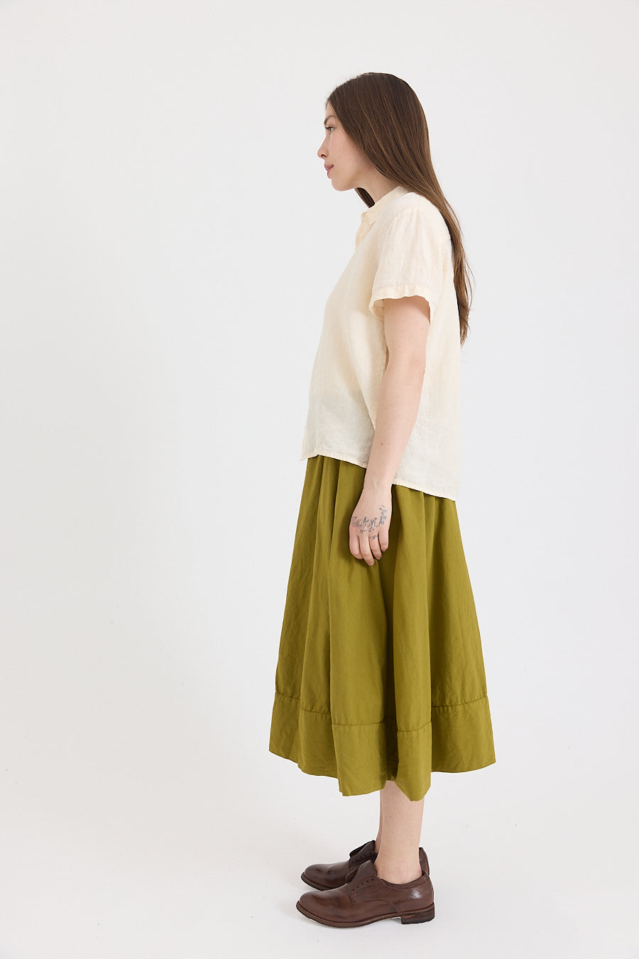 Cliff Shirt in Light Linen SS2526
