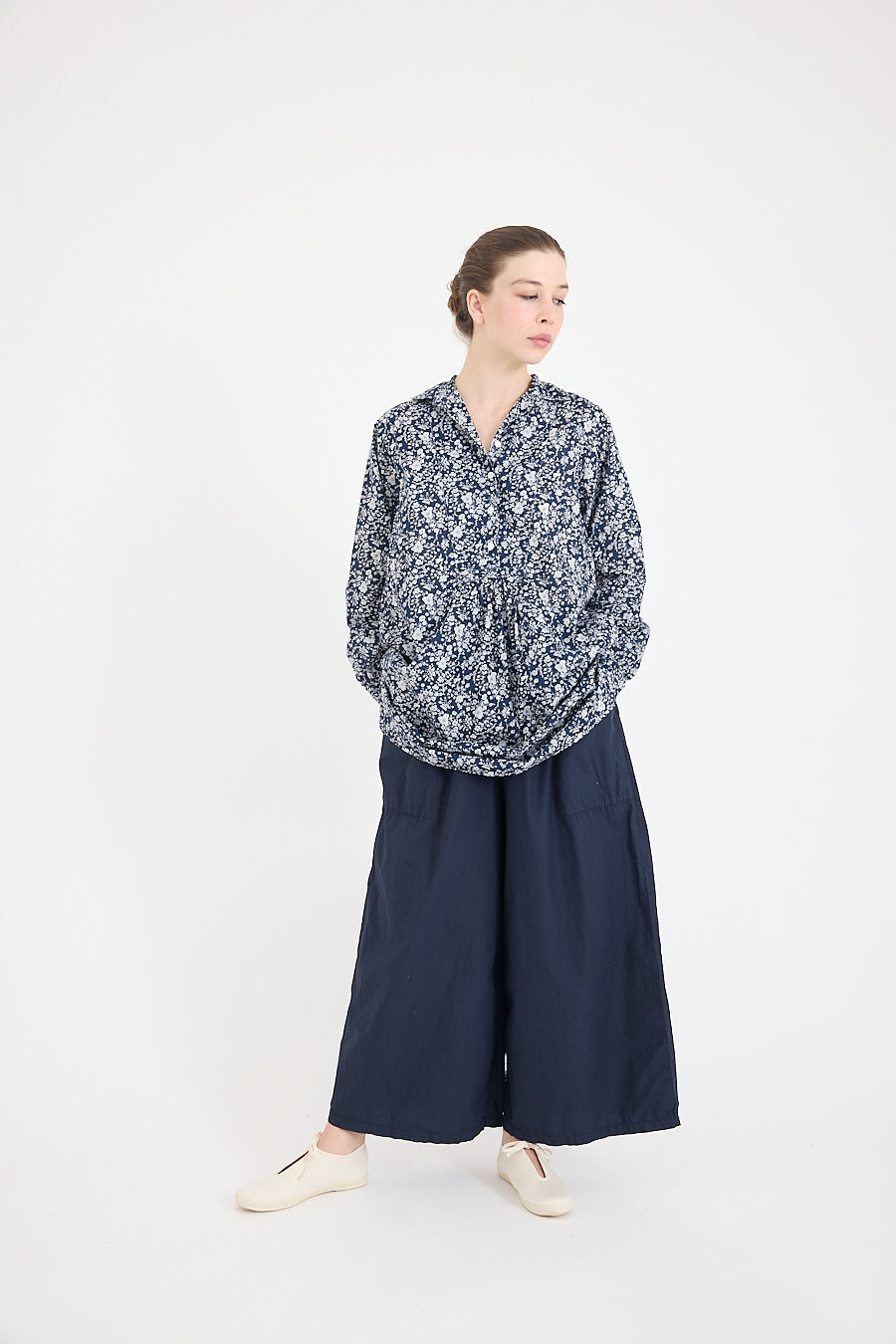 Fran Long Shirt in Liberty of London Tana Lawn Print