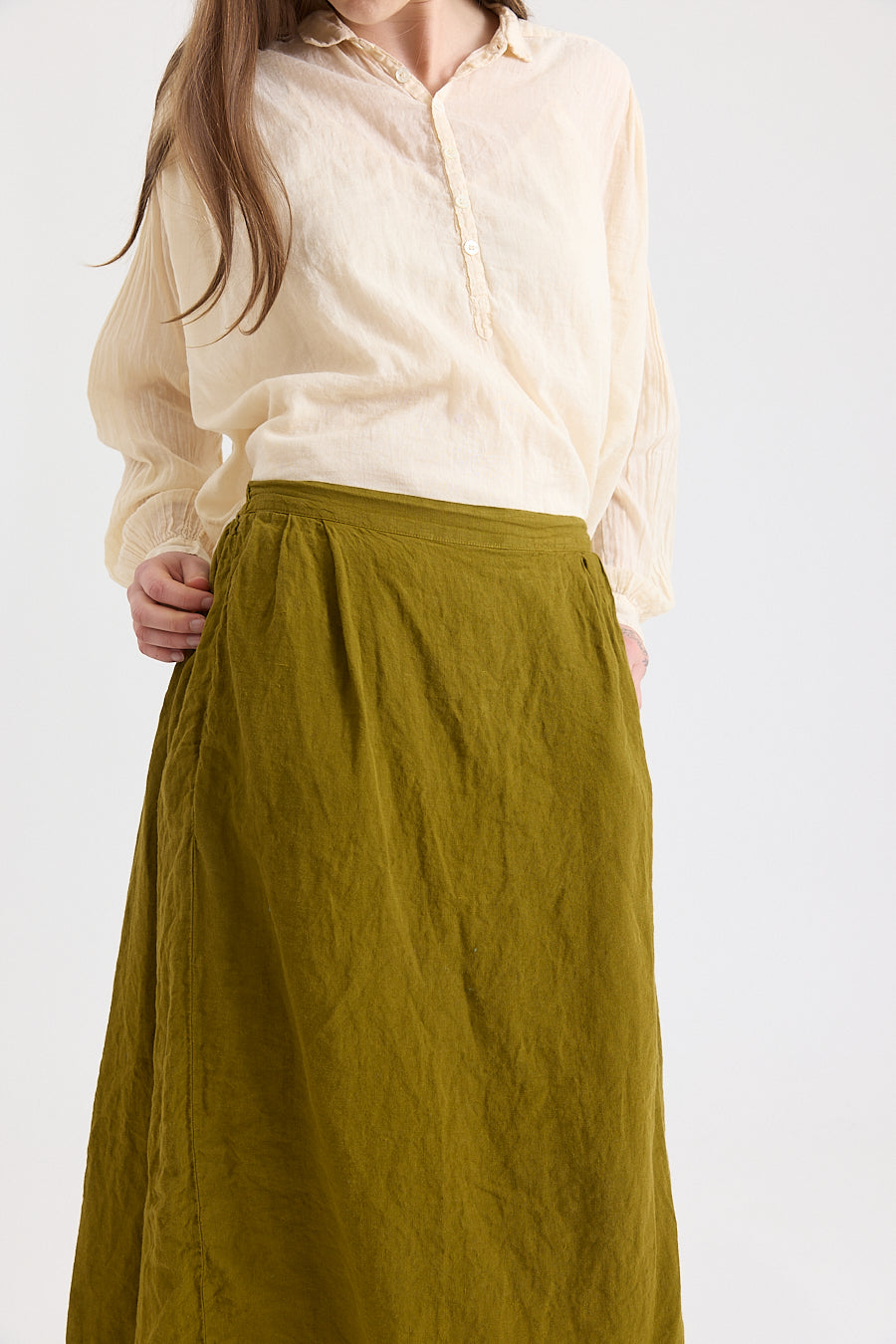 Eden Skirt in Lightweight Linen