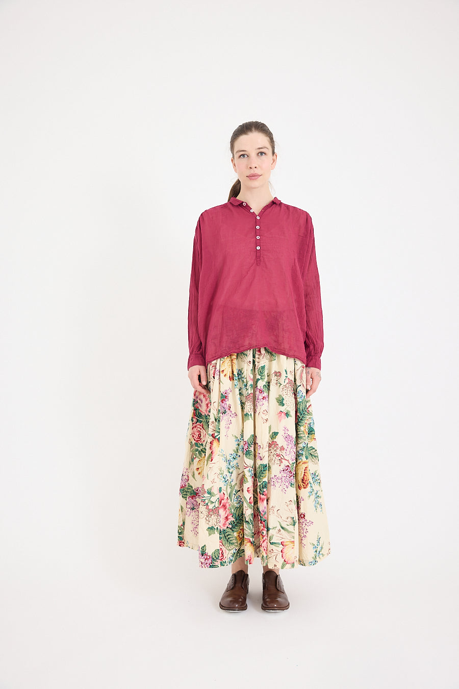 Hill Blouse in Cotton Voile SS2526