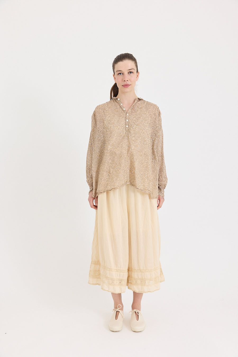 Harriet Bloomers in Cotton Voile and Lace