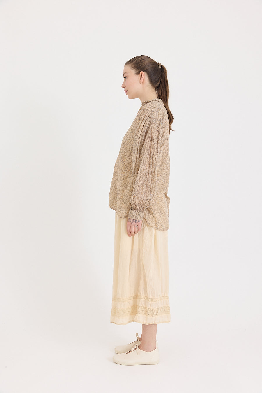 Harriet Bloomers in Cotton Voile and Lace