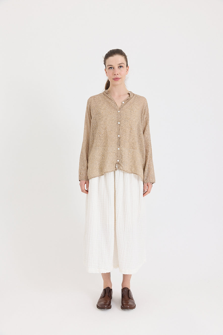 Emily Skirt in Triple Cotton Gauze