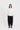 Italy Collarless Shirt in Cotton Poplin