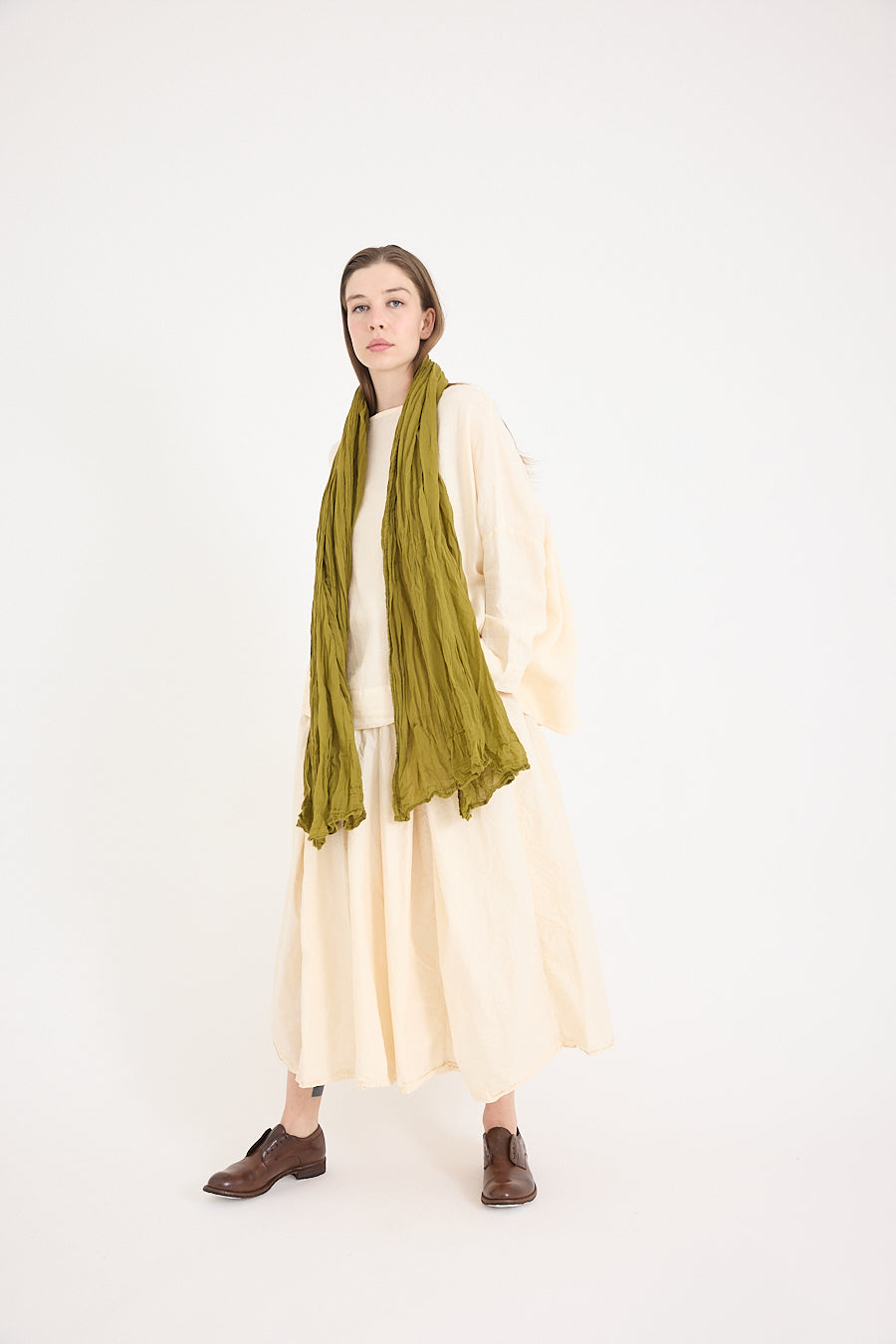 Light Scarf in Soft Cotton Voile