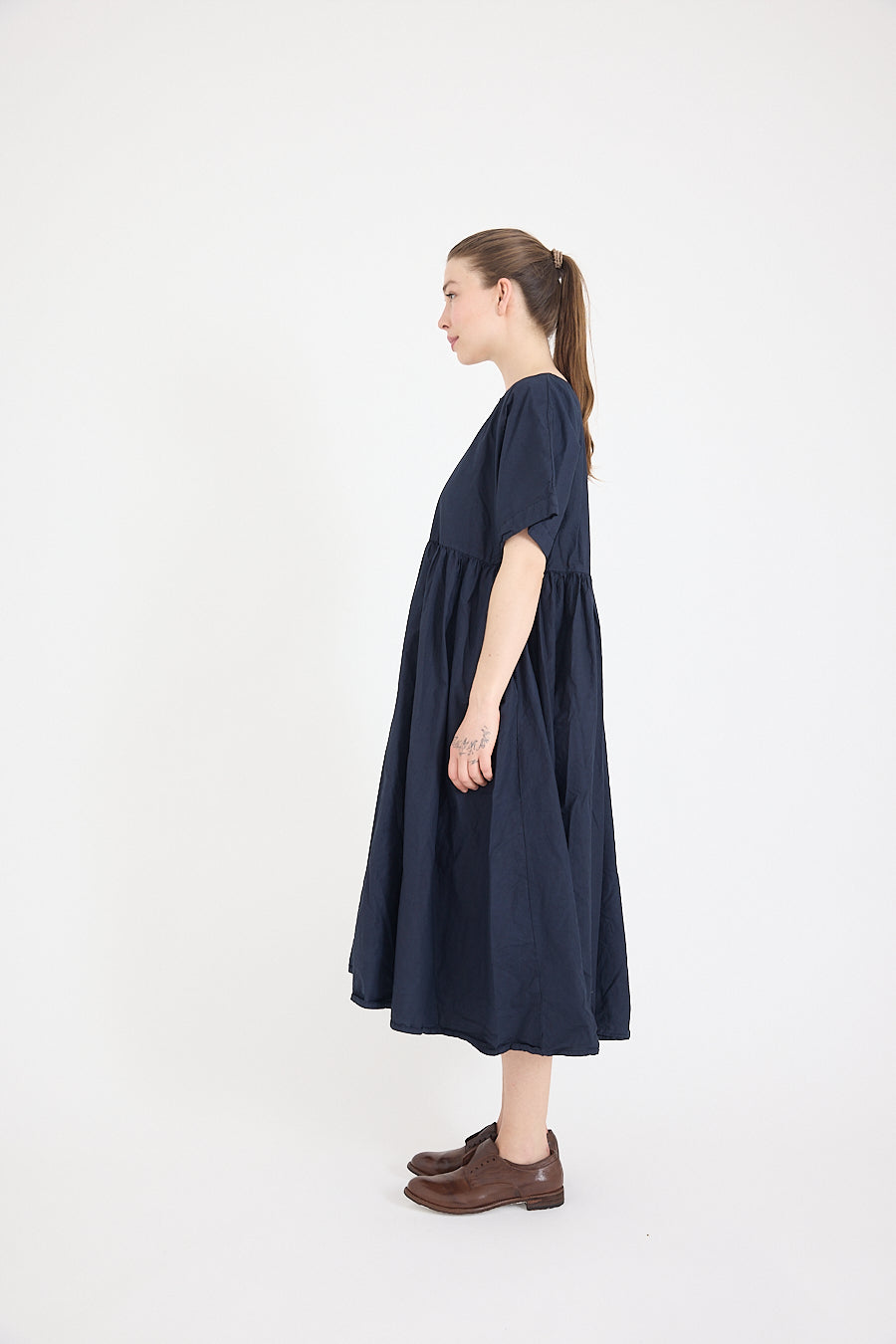 Paloma Dress in Cotton Poplin