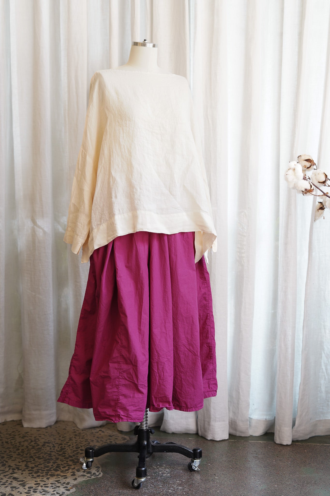 Ulla Skirt in Cotton Poplin