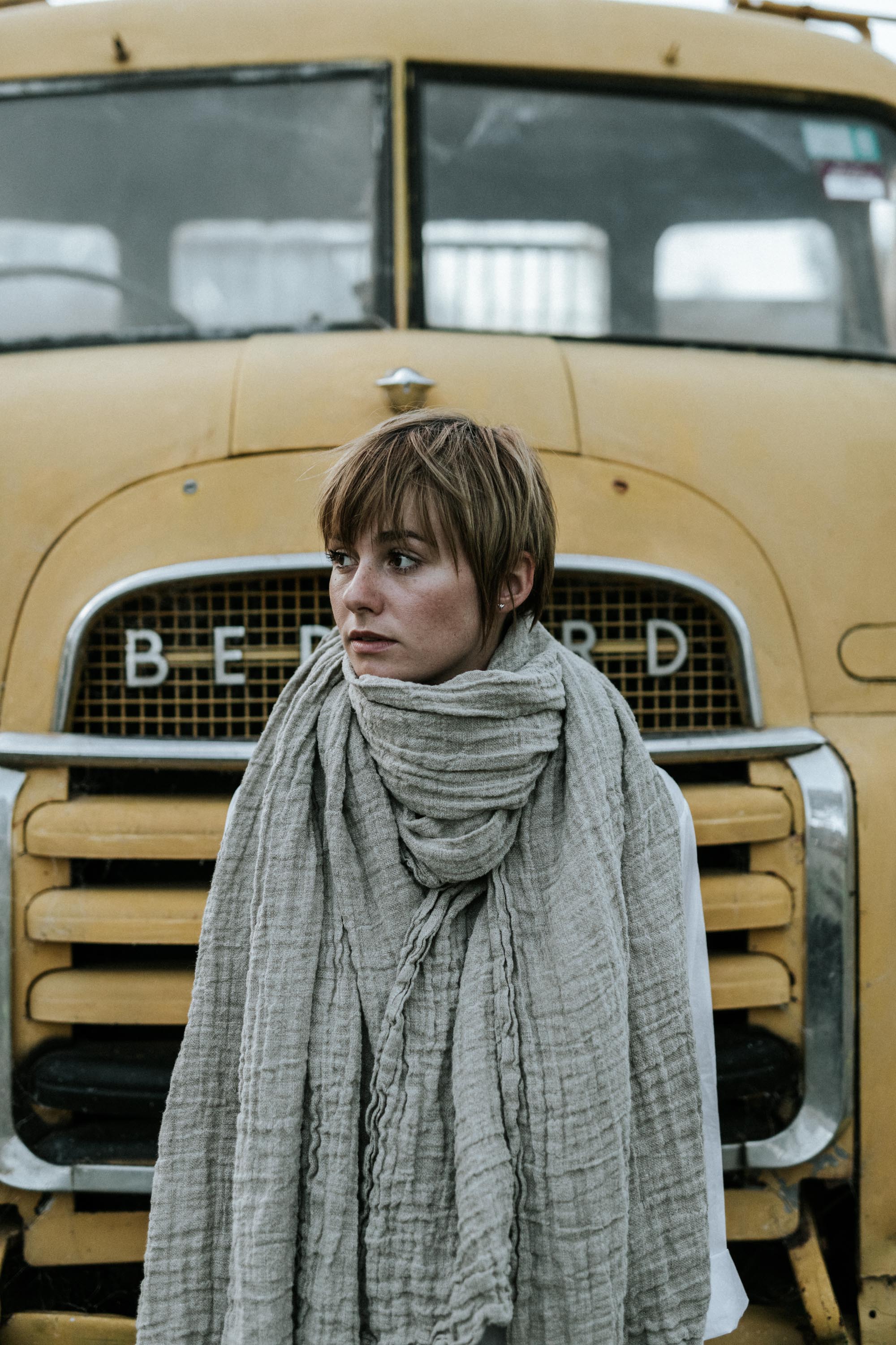 XL Scarf and Throw - Rustic Linen