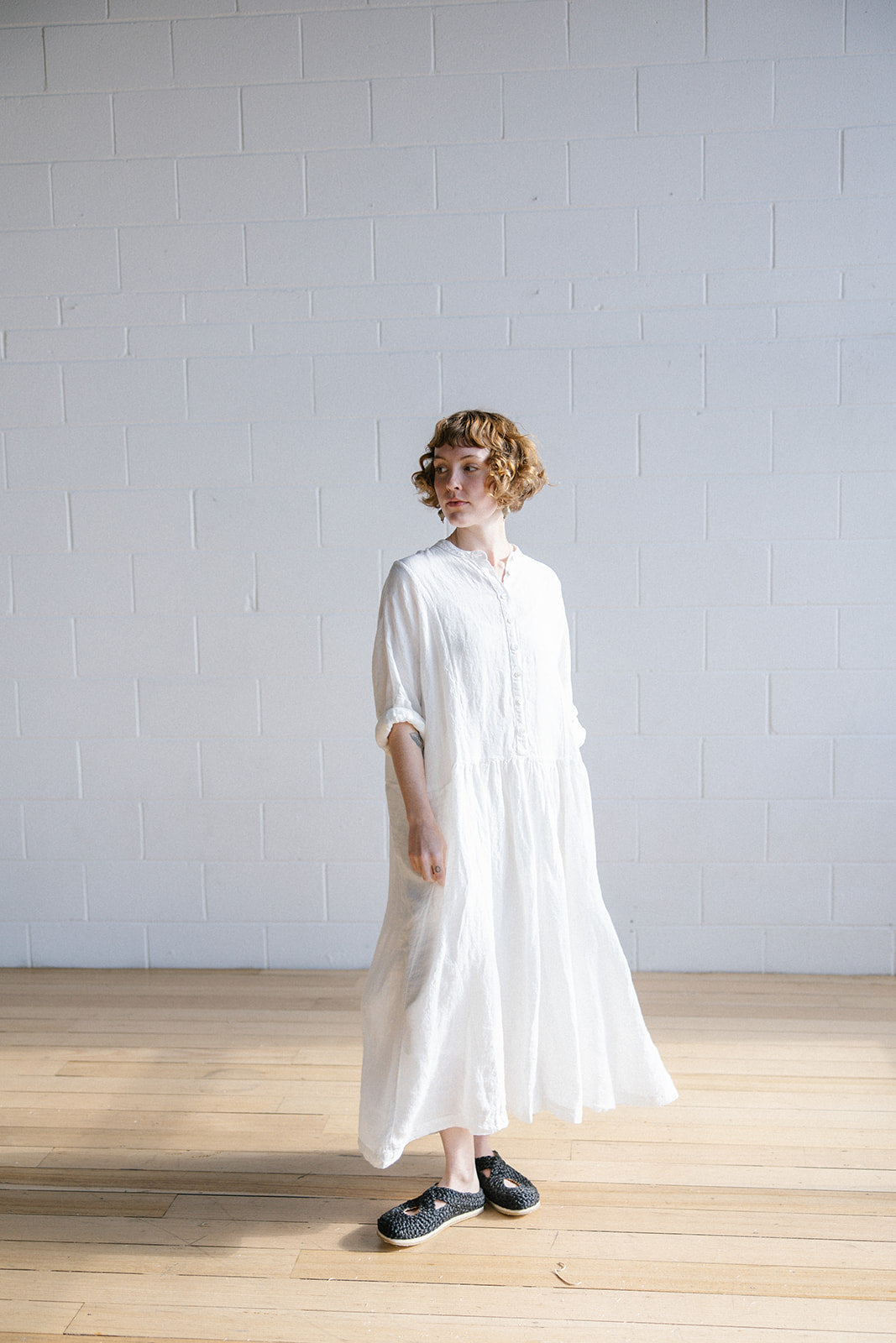 Faye Dress - Lightweight Linen