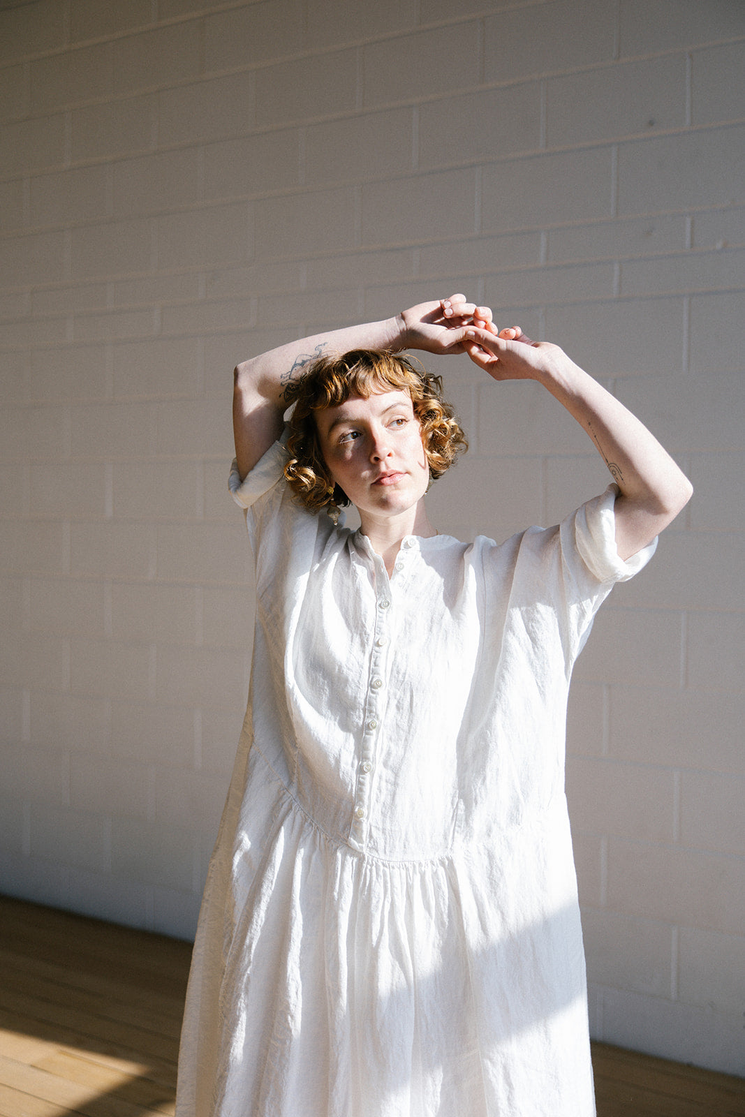 Faye Dress - Lightweight Linen