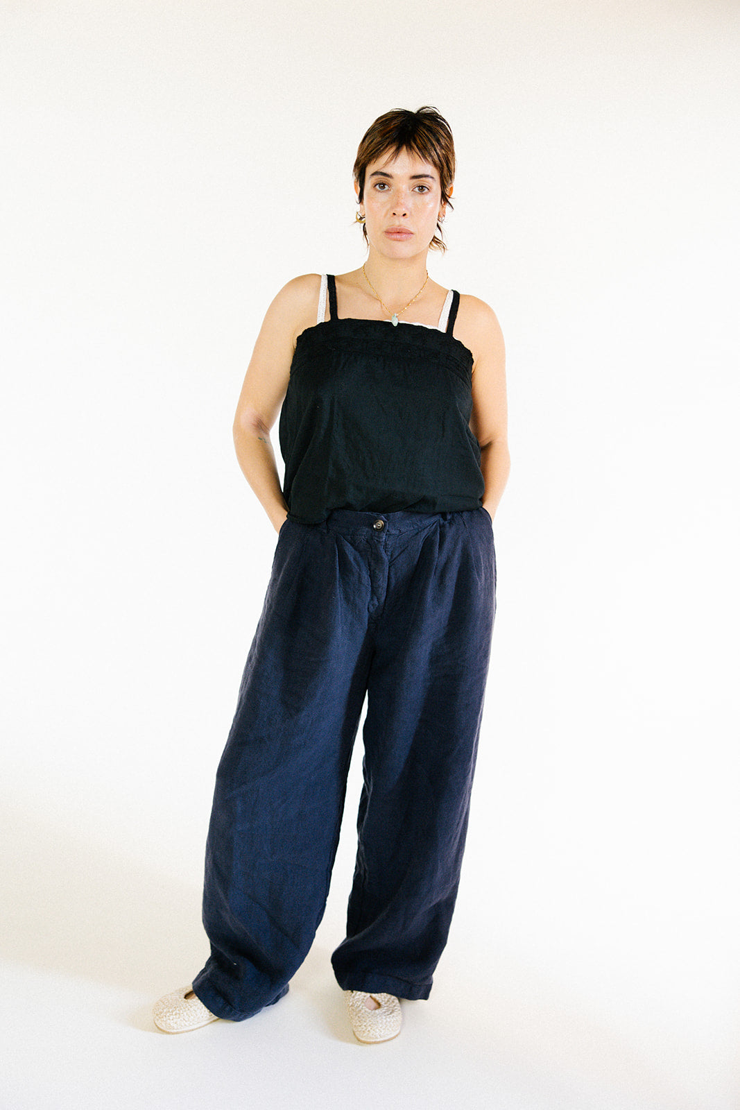 Helen Pant - Mid-Weight Linen