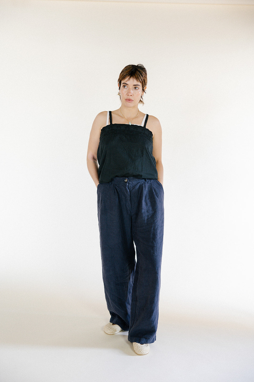 Helen Pant - Mid-Weight Linen
