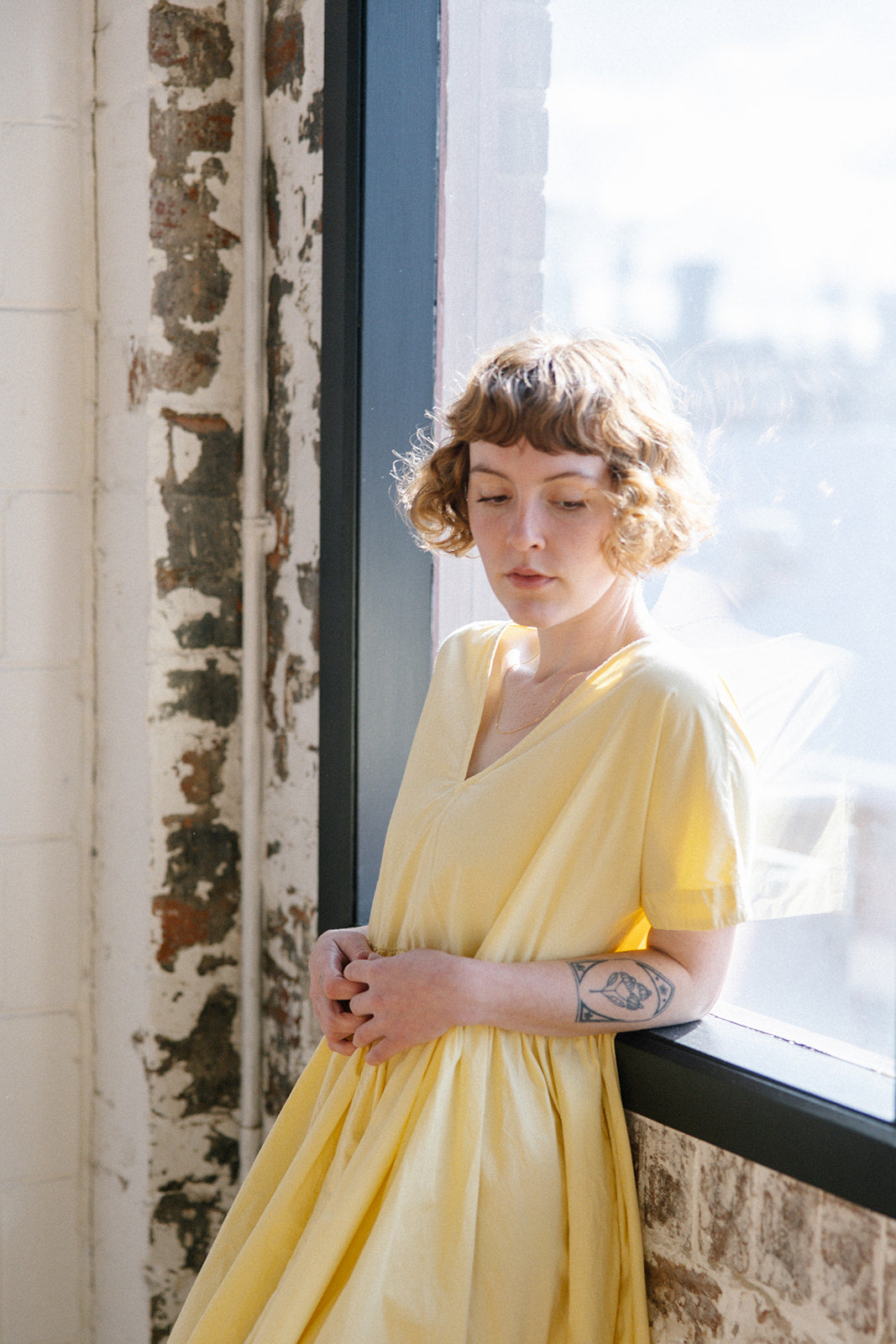 Flossie Dress - Cotton Poplin
