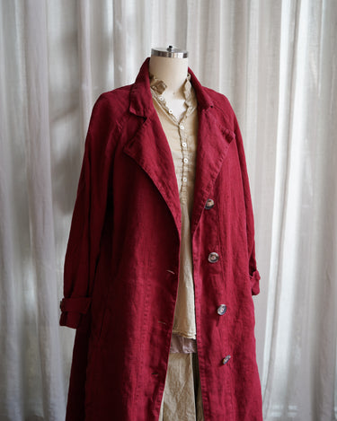 1915 Unisex Duster Jacket in Soft Heavyweight Linen – Metta Melbourne
