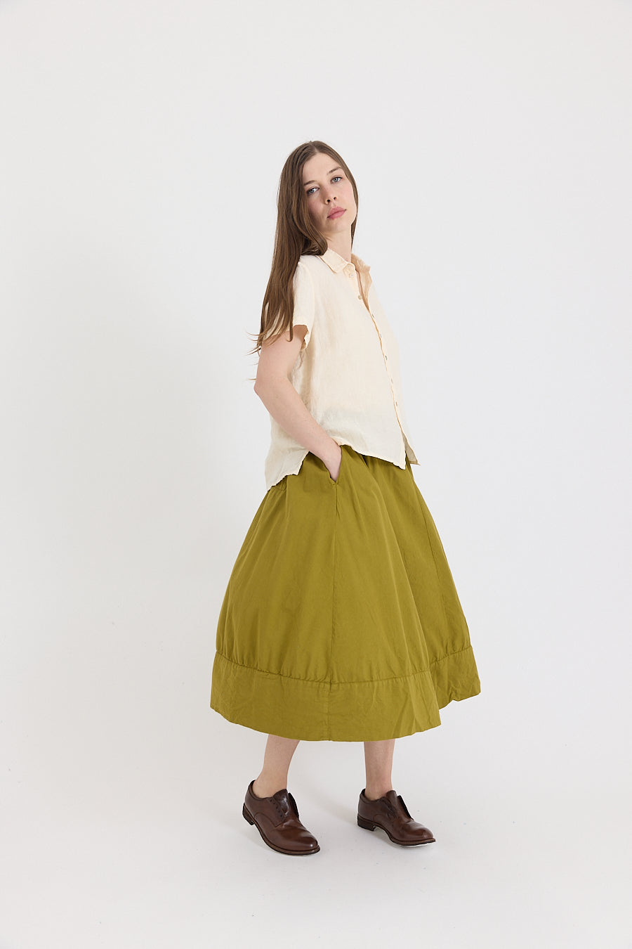 Ash Skirt in Cotton Twill