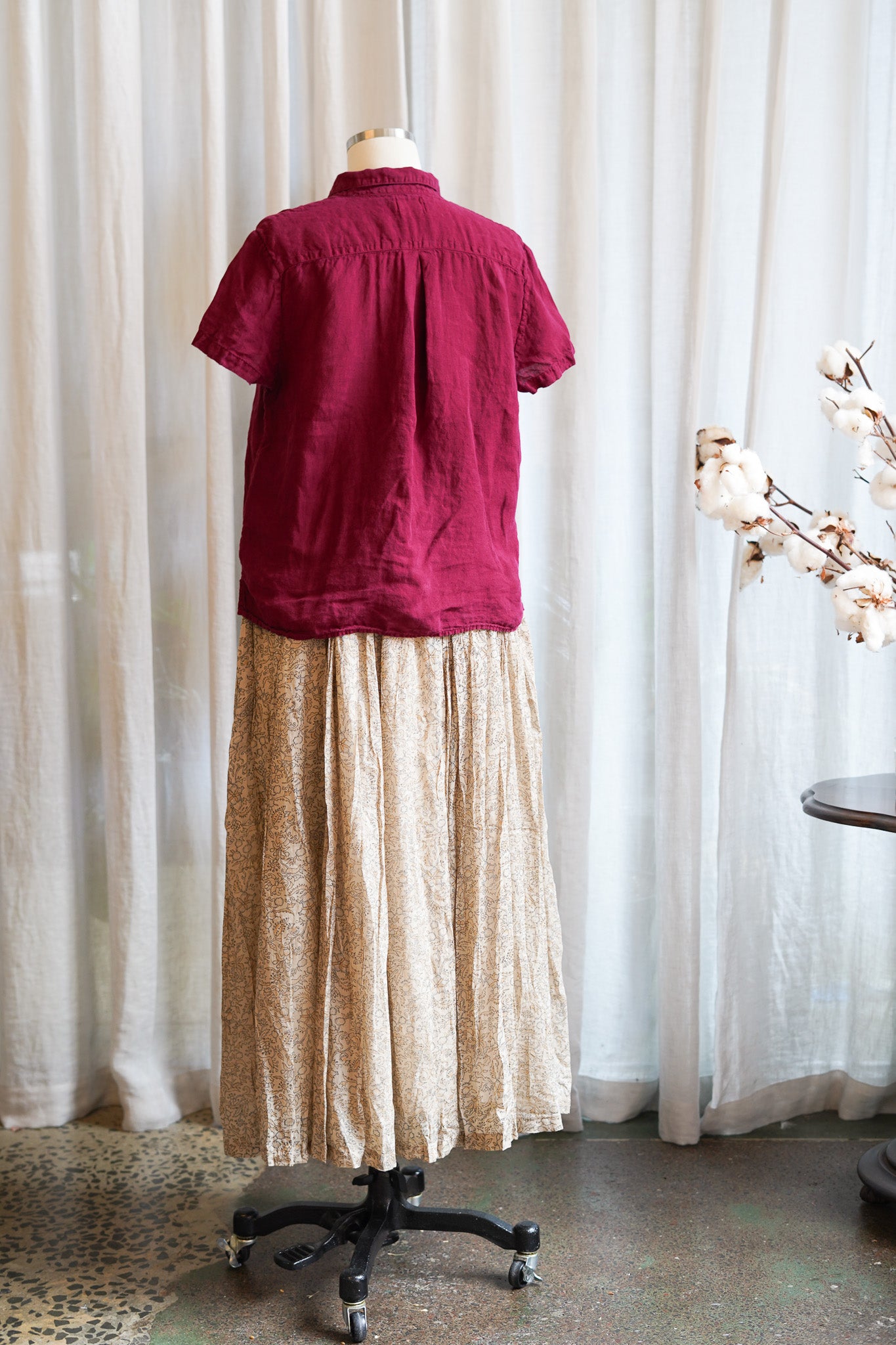 Cliff Shirt in Light Linen SS2526