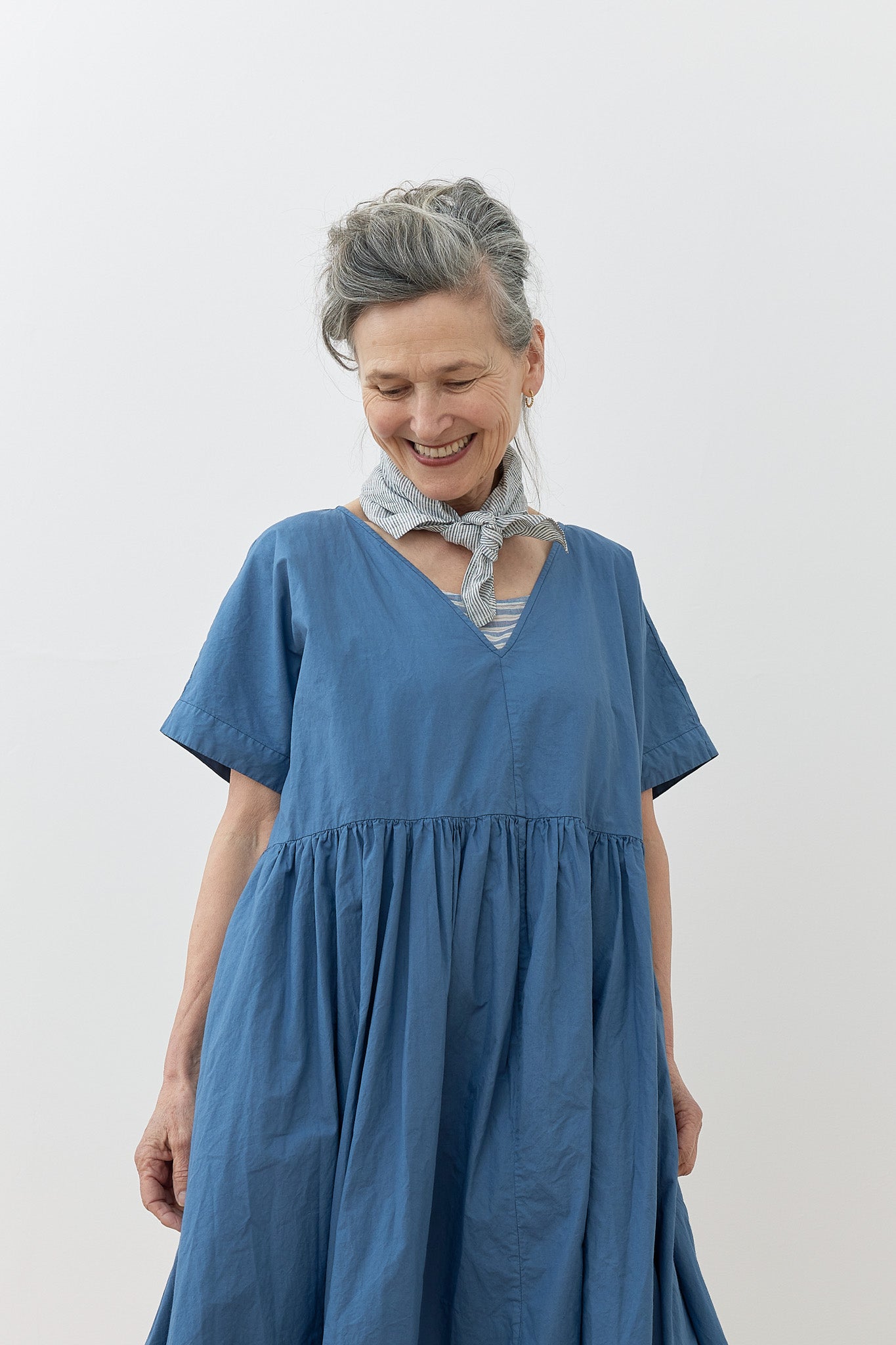 Square Neck Scarf - Japanese Woven Textiles