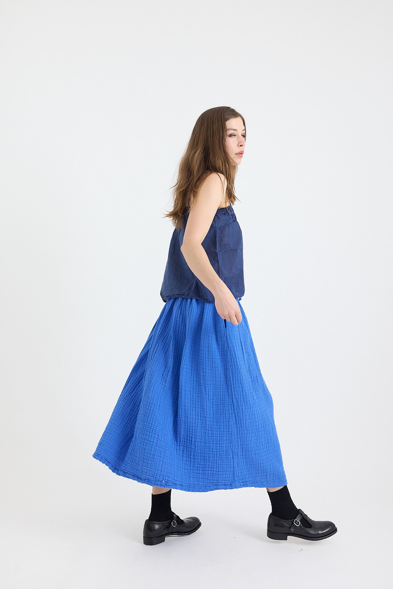 Emily Skirt - Triple Cotton Gauze