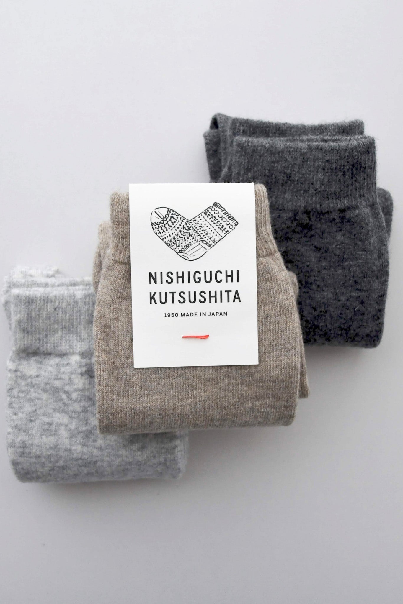 Nishiguchi Kutsushita - Praha Cashmere Wool Socks