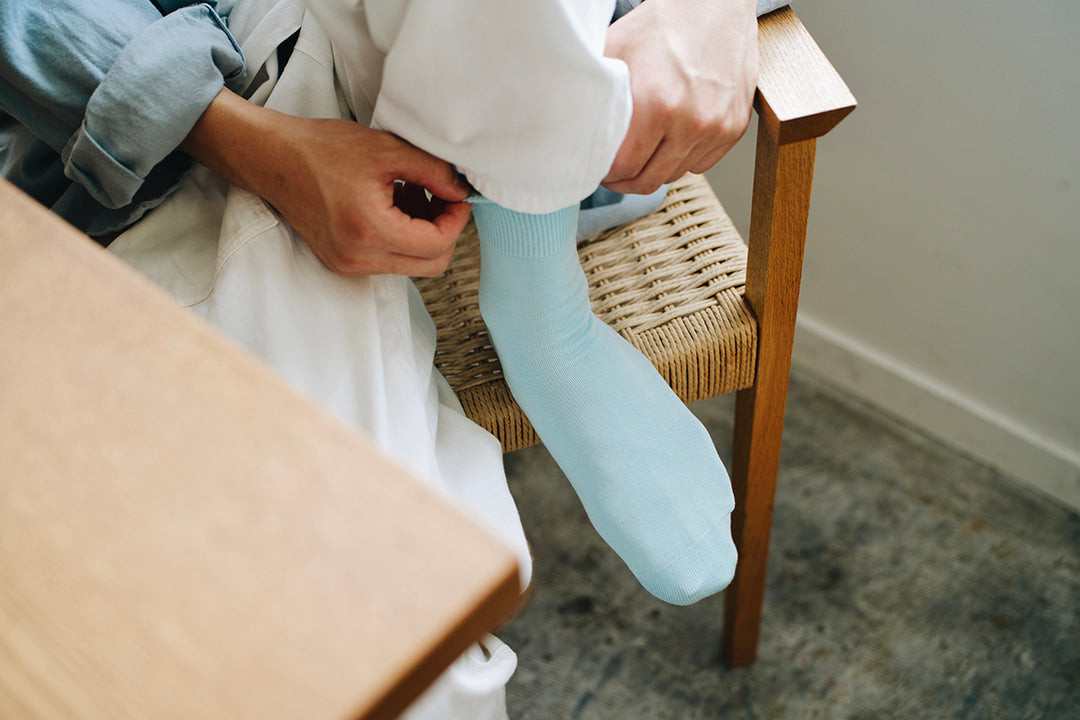 Nishiguchi Kutsushita - Praha Egyptian Cotton Socks