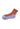 Nishiguchi Kutsushita - Sampo Cotton Cashmere Walk Socks in Colourful Flags