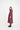 Oak Gathered Waist Dress - Red tartan Check Brushed Cotton