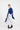 Ulla Skirt White Stripe - Double Cotton Voile