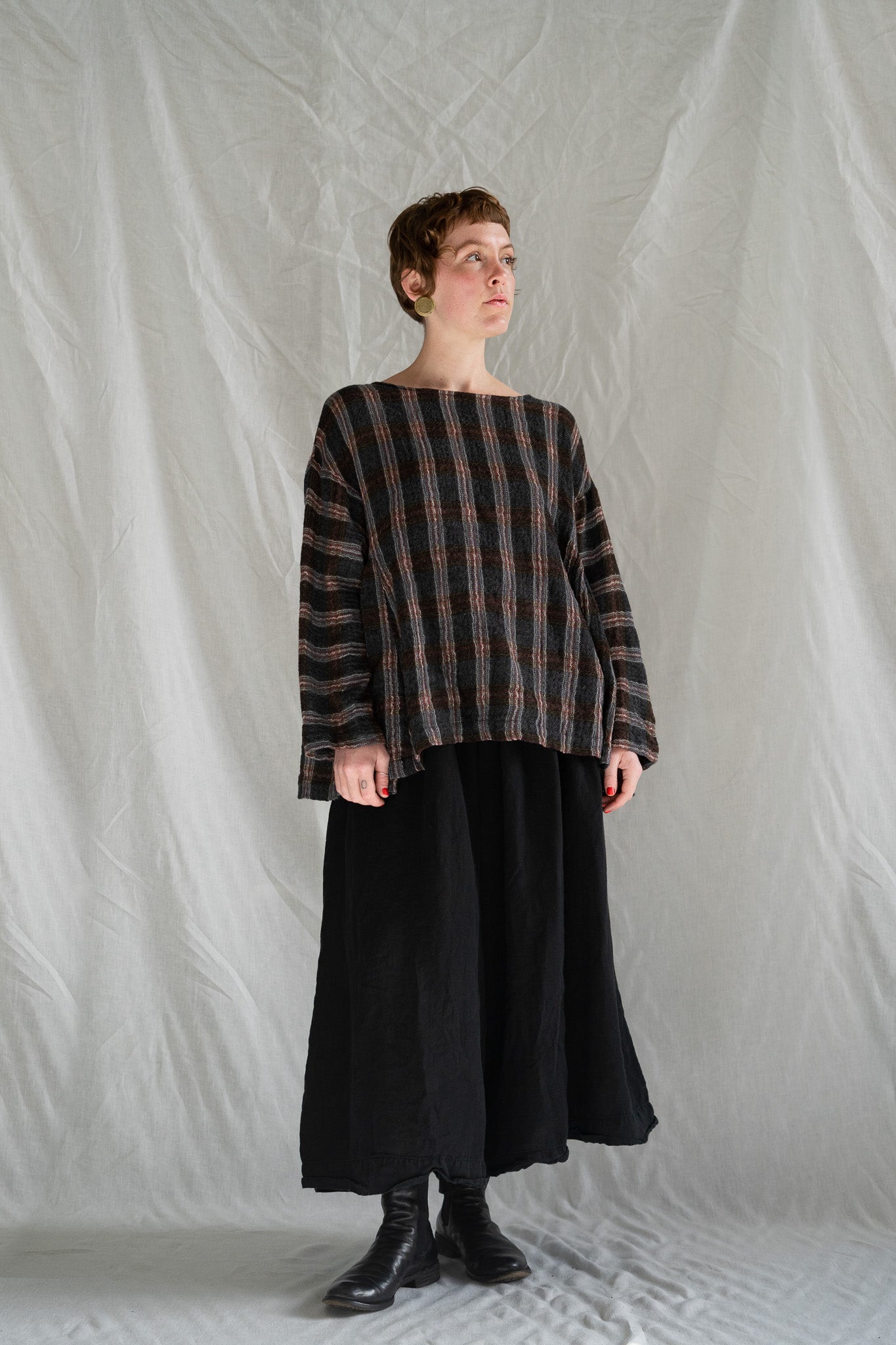 Genevieve Cropped Pant - Linen